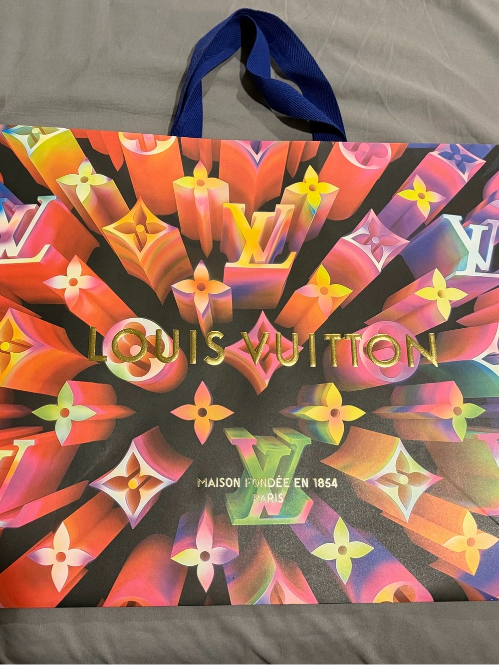 Louis Vuitton Multicolor 2019 Holiday Shopping Bag